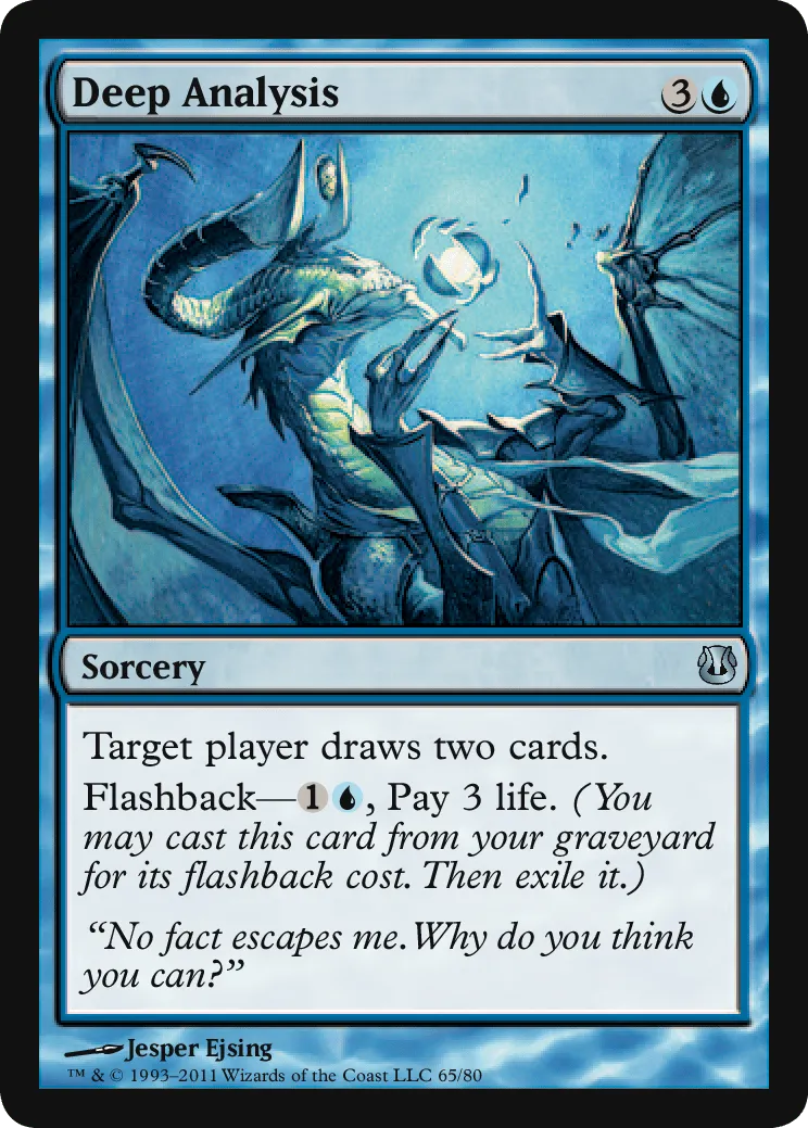 綿密な分析／Deep Analysis - MTGフレーバーテキストwiki | Magic the